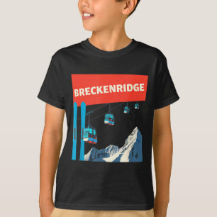 Breckenridge Skifahren - retro Breckenridge Ski T-Shirt
