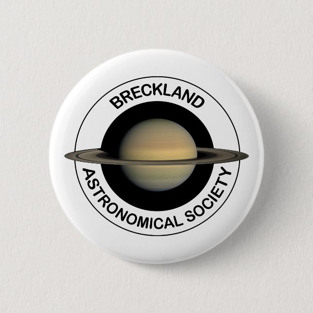 Breckland Astro 6 cm runde Anstecknadel (Vorderseite)