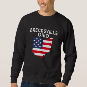 Brecksville Ohio USA Staat America Travel Ohioan Sweatshirt