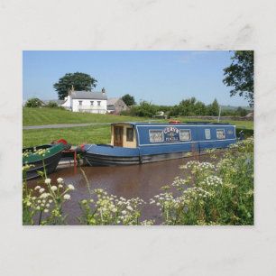 Brecon Canal Postkarte