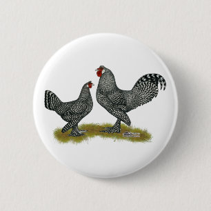Breda Chickens Cuckoo Button