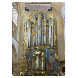 Breda Grote Kerk Orgel Klemmbrett