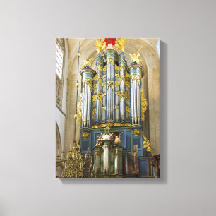 Breda Grote Kerk Orgel Leinwanddruck