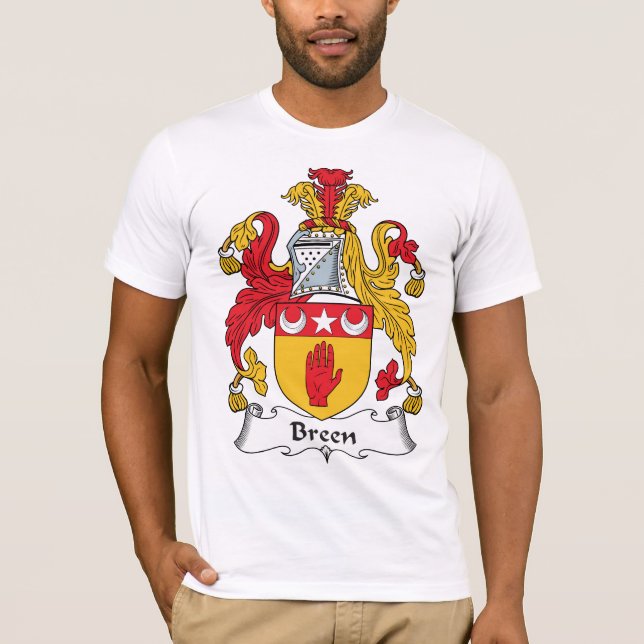 Breen Familienwappen T-Shirt (Vorderseite)
