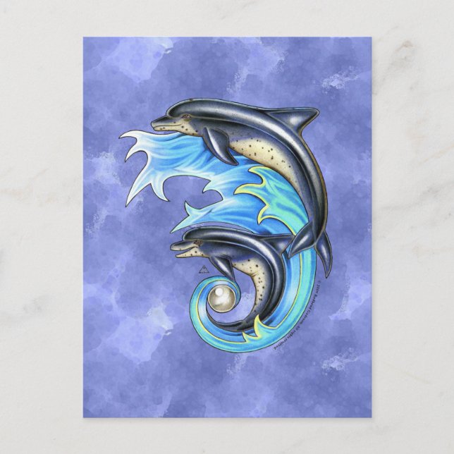 Breeze & Brust Postkarte (Vorderseite)