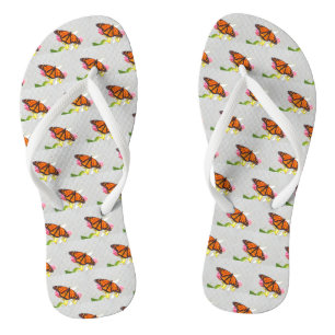 Breezy Butterfly Flip Flops