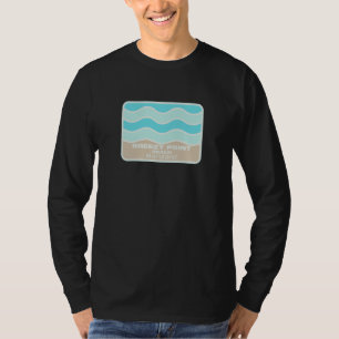 Breezy Point Strand Maryland Wellen Urlaubsandenke T-Shirt