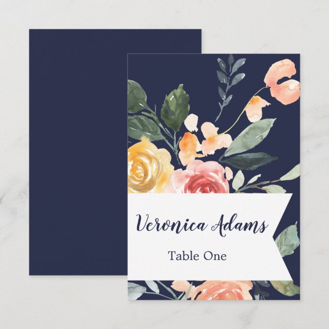 Breezy Romance Einladung (Vorne/Hinten)