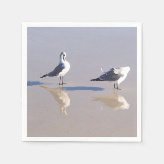 Breezy Seagulls Paper Napkins Serviette