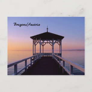 Bregenz am Bodensee in Österreich Postkarte