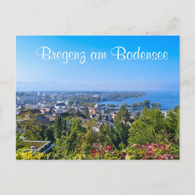 Bregenz am Bodensee Postcard Postkarte (Vorderseite)