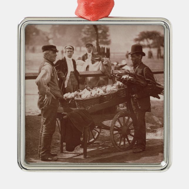 BreiFaker und Ingwer-Bier-Hersteller, 'von der Silbernes Ornament (Vorne)