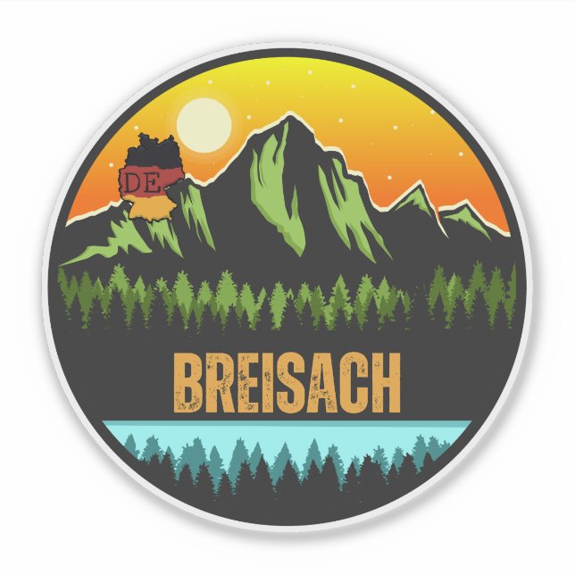 Breisach, Deutschland Aufkleber (Vorderseite)