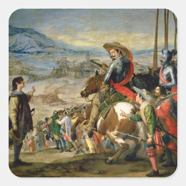 Breisach Quadratischer Aufkleber (Vorderseite)