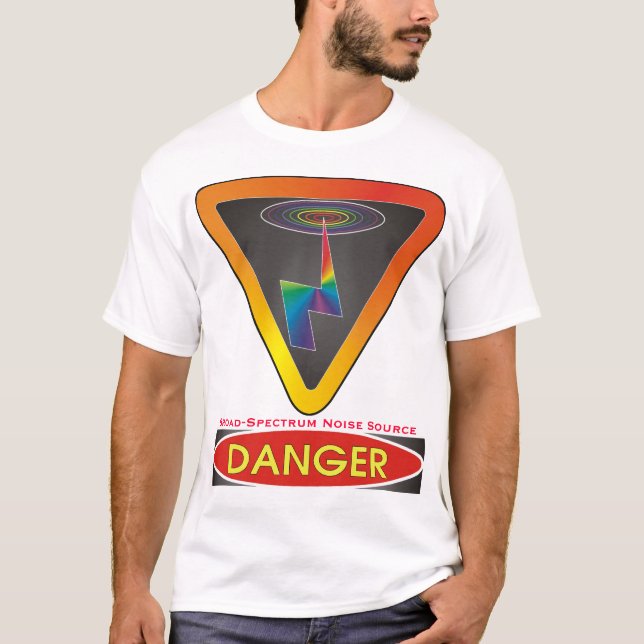 Breit-Spektrum Lärmquelle T-Shirt (Vorderseite)