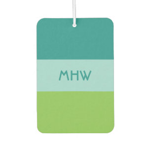 Breitband-Streifen für kundenspezifische Monogramm Autolufterfrischer