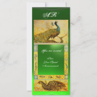 BREITE LIEBE PEACOCKS MONOGRAMM, braun-gelb