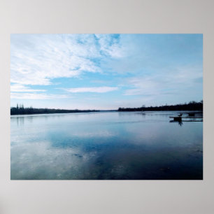 Breite Ufer des Dnieper Poster