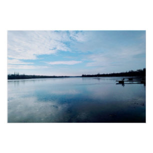 Breite Ufer des Dnieper Poster