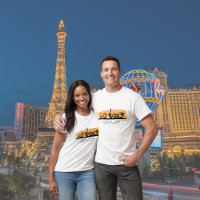 Breite und Länge der Skyline von Las Vegas