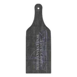 Breitengrad der Sydney Opera Schneidebrett