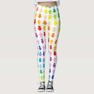 Breitere Spektrum-Regenbogen-Pfeile Leggings