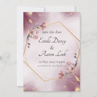 BREITERSUCHUNG - ROSE GOLD EINLADUNG
