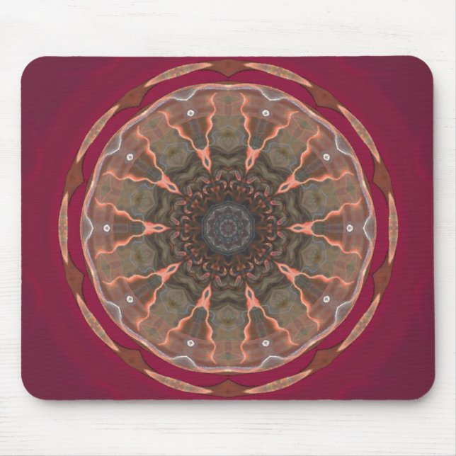 Breites mit Augen Mousepad (Vorne)