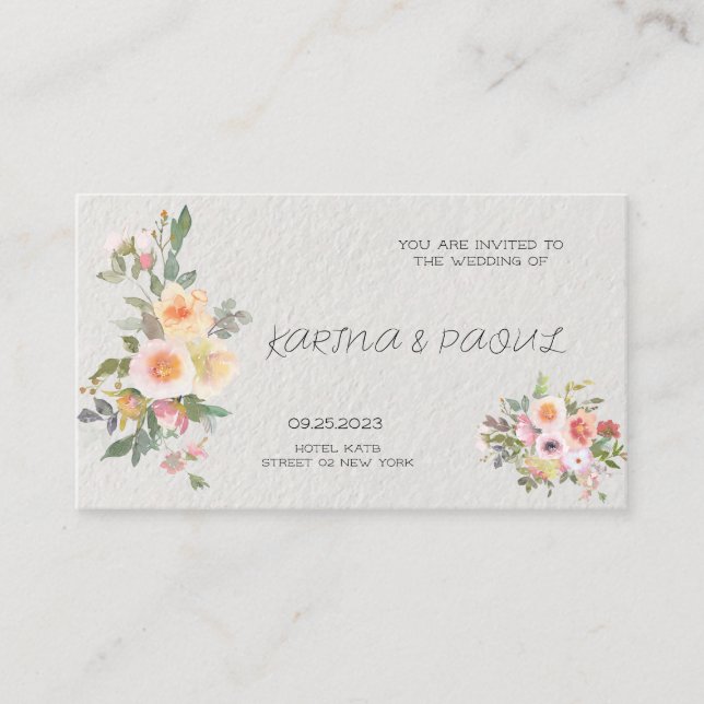 BREITKARTEN BEGLEITKARTE (Vorderseite)