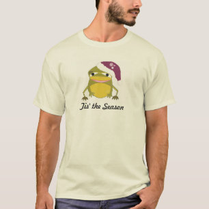 Breitmaulfrosch in einem festlichen Hut T-Shirt