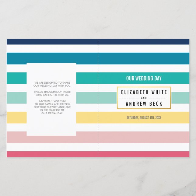 BREITZEREMONY niedliche, lustige Streifen Pastellf (Vorderseite)