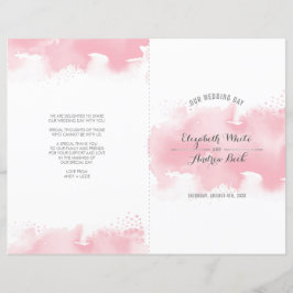 BREITZEREMONY Stilvolles Aquarellrot Rosa