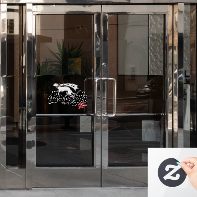 Breizh Atao Fensteraufkleber (Büro Tür)