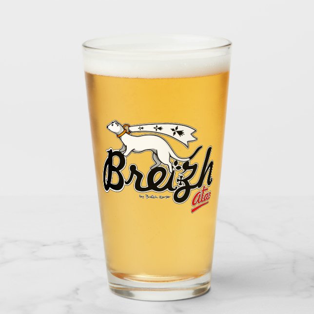 Breizh Atao Glas (Vorne (Gefüllt))