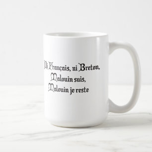 BREIZH BRETAGNE BRITAIN Malouiner Tasse