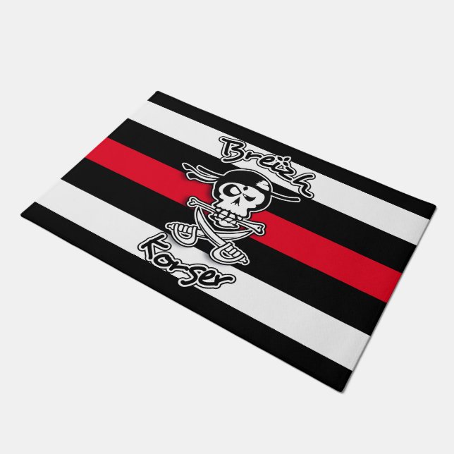 Breizh Korser Fußmatte (Schrägansicht)