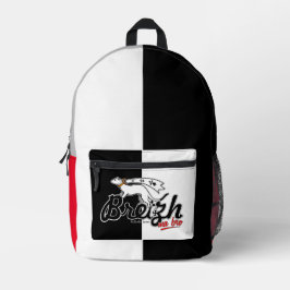 Breizh ma bro bedruckter rucksack
