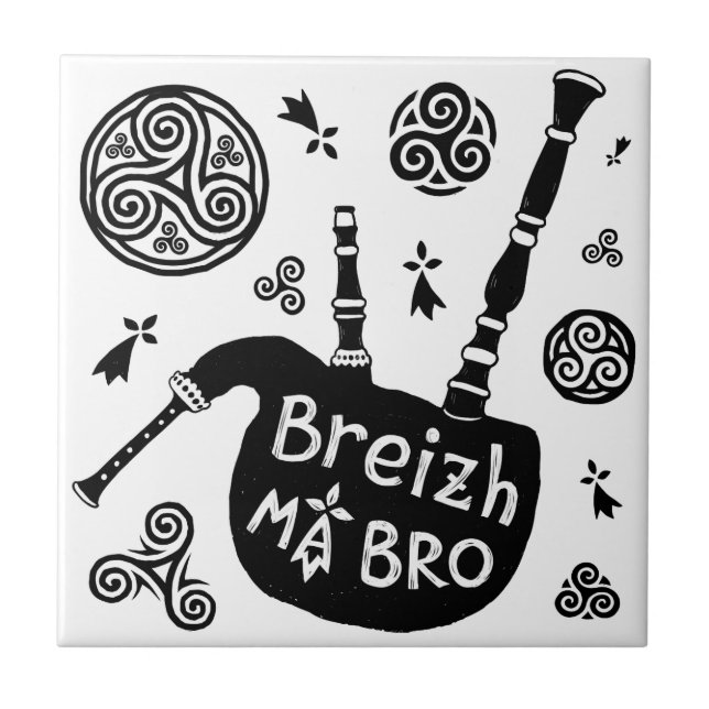 Breizma Bro Fliese (Vorderseite)
