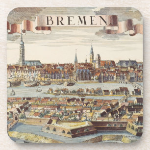 Bremen, Deutschland, 1719 Getränkeuntersetzer