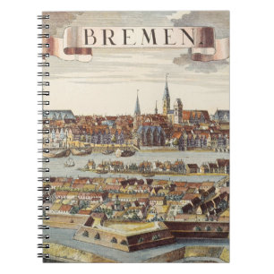 Bremen, Deutschland, 1719 Notizblock