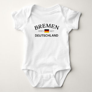 Bremen Deutschland koordiniert Deutschland Baby Strampler