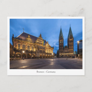 Bremen Deutschland Postkarte