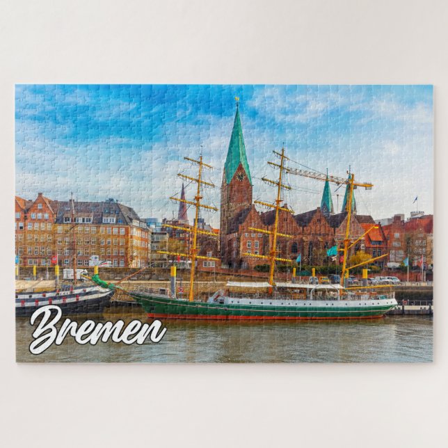 Bremen, Deutschland Puzzle (Horizontal)