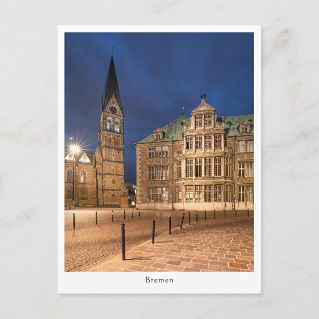 Bremen Postkarte (Vorderseite)
