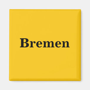 Bremen Schild Gold - Gleb - Magnet