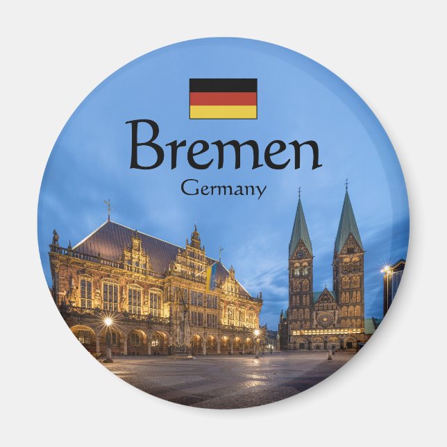 Bremen Souvenir Magnet (Vorne)