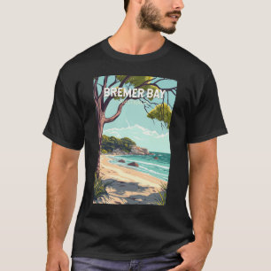 Bremer Bay Australien Reise Kunst Vintage T-Shirt