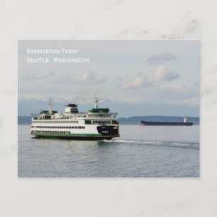 Bremerton Ferry Postcard Postkarte