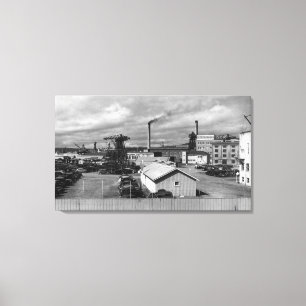 Bremerton, WA Ansicht der Leinwanddruck