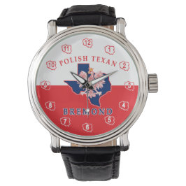 Bremond Polnisch Texan Crown Watch Armbanduhr